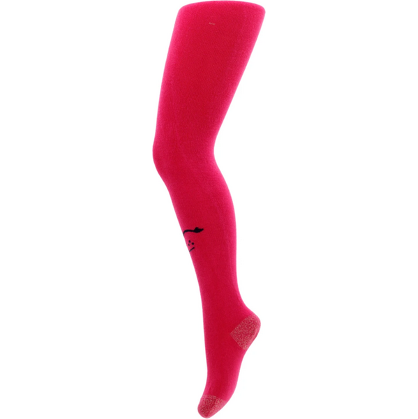 Dievčenské pančuchy WOLA Mačička tmavo ružové 65307707