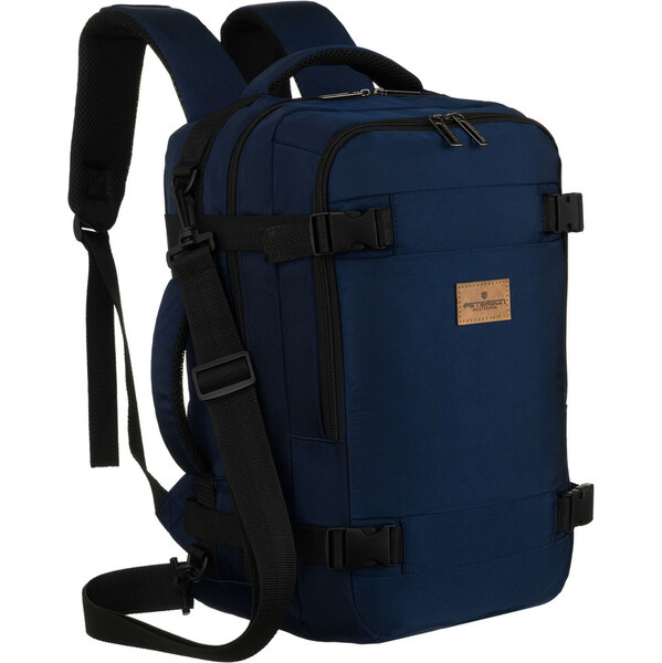 Tmavomodrý cestovný batoh Peterson BIELIK Navy, skl. 65292270