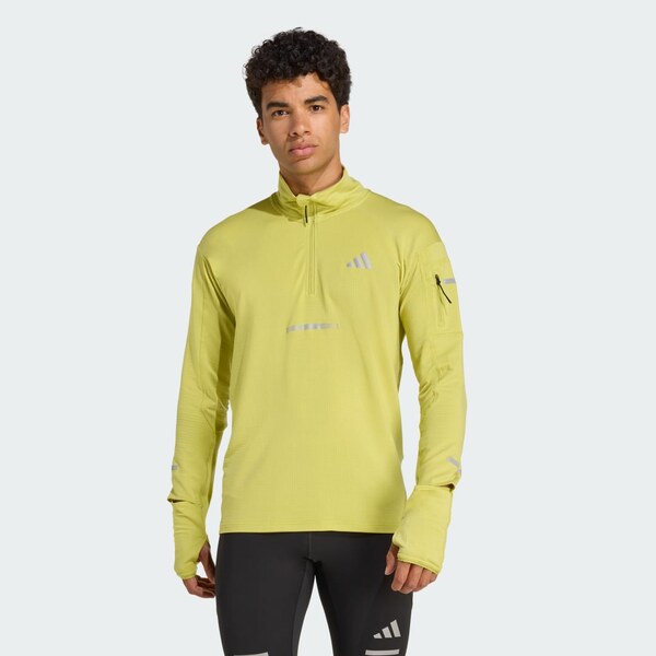 Adidas Bežecký top Adi365 CLIMAWARM+ spolovičným zipsom 65969972