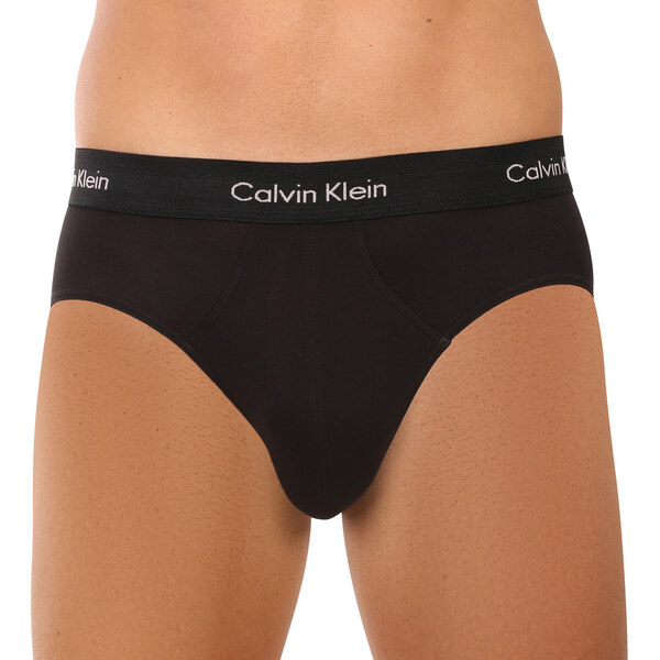 3PACK pánske slipy Calvin Klein čierne (U2661G-VX9) 65293529