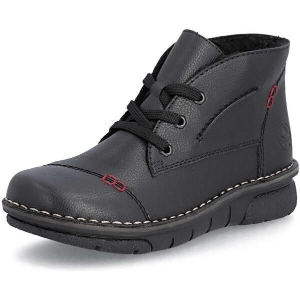 Dámska členková obuv RIEKER 73301-00 čierna W5 65294965