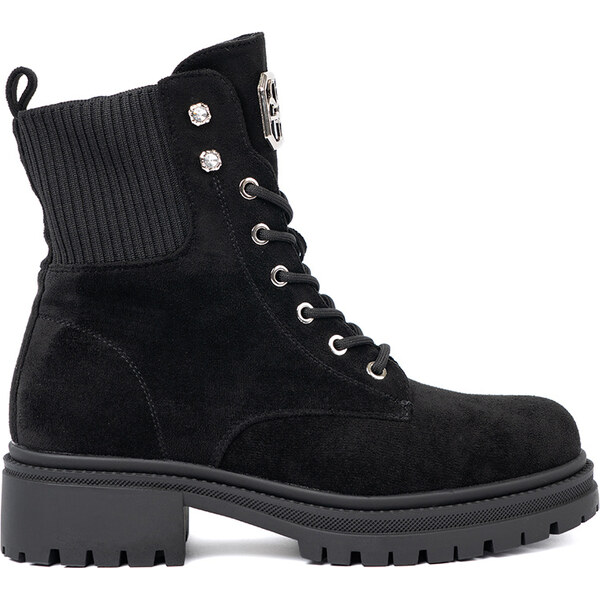 Shelvt Elegant black workers with sparkling crystals 65297196