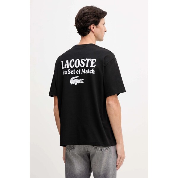 Bavlnené tričko Lacoste 65297386