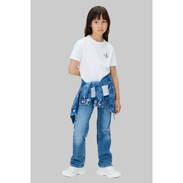 Detské rifle Calvin Klein Jeans MR STRAIGHT 65297417