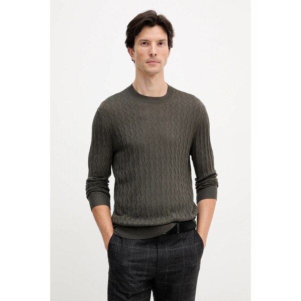 Sveter s prímesou vlny Armani Exchange 65297363