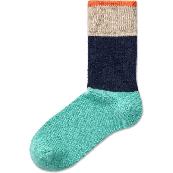 Vlnka Ovčie ponožky Merino s kašmírom tyrkysová 47377087