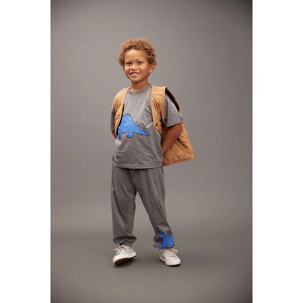 Detské bavlnené tepláky Mini Rodini Dino 65297476