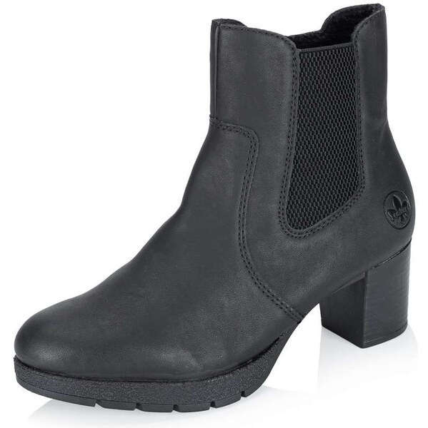 Dámska členková obuv RIEKER 77674-00 čierna W5 65297599