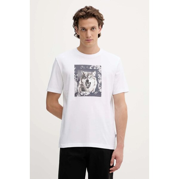 Bavlnené tričko BOSS Orange Te_lupo 65297742