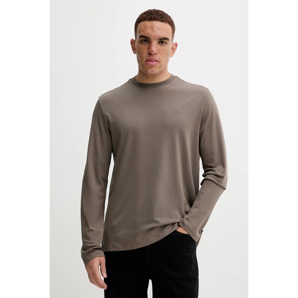 Bavlnené tričko s dlhým rukávom Calvin Klein 65297730