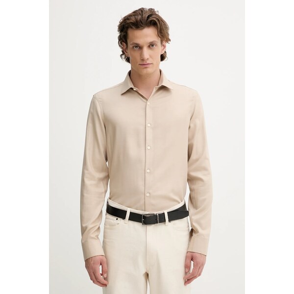 Vlnená košeľa Calvin Klein 65297736