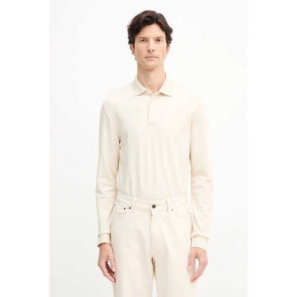 Bavlnené tričko s dlhým rukávom BOSS Pado 30 65298661