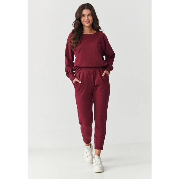 Makadamia Dámska tepláková súprava | bordová M888 65298875