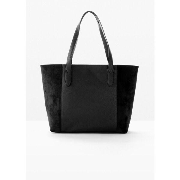 bonprix Kabelka Shopper, farba čierna 44732761