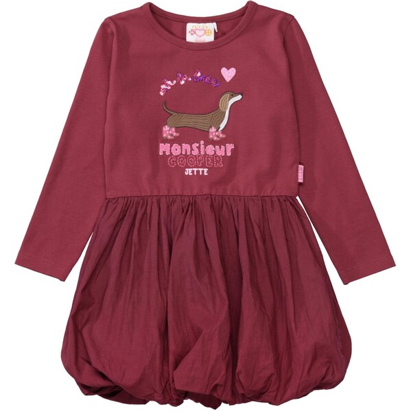 STACCATO Šaty hnedá / svetloružová / vínovo červená / biela 65875267