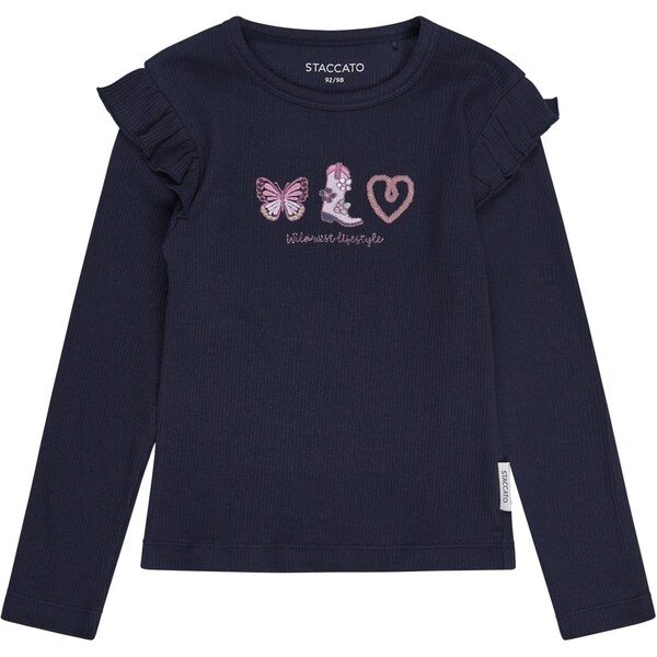 STACCATO Tričko námornícka modrá / ružová / rosé / eozín 65921326