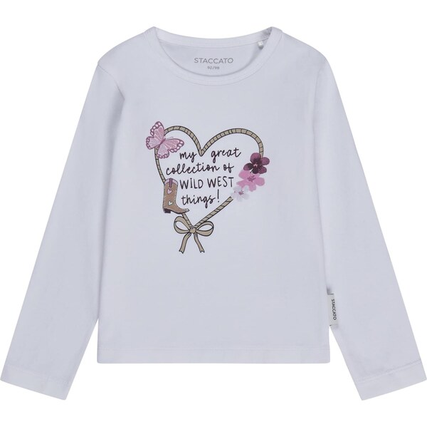 STACCATO Tričko pastelovo modrá / zelená / fialová / čierna 65921330