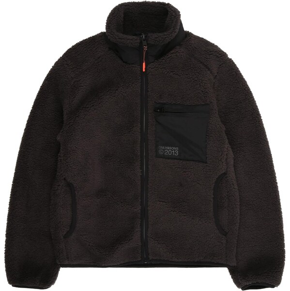 Only & Sons Junior Prechodná bunda OSJDALLAS tmavohnedá / čierna 65662549
