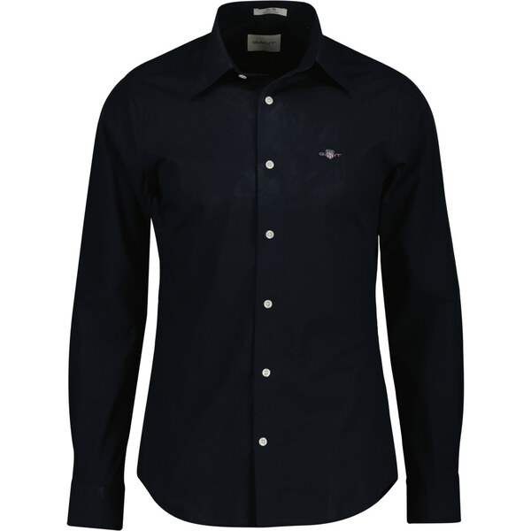KOŠEĽA GANT SLIM STRETCH POPLIN SHIRT BLACK 65300298