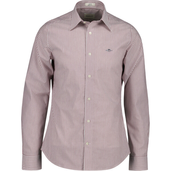 KOŠEĽA GANT SLIM STRETCH POPLIN STRIPED SHIRT PLUMPED RED 65300300