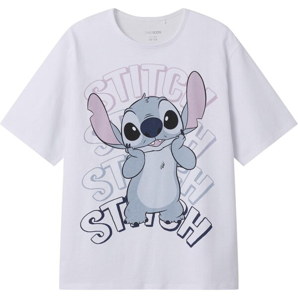 TWO SOON Tričko modrosivá / púdrová / biela 65645001