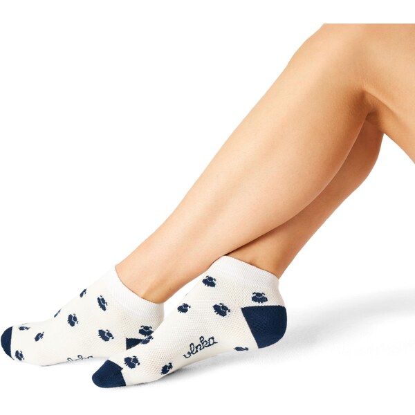 Vlnka Letné Merino ponožky nízke ovečka modrá 44569988