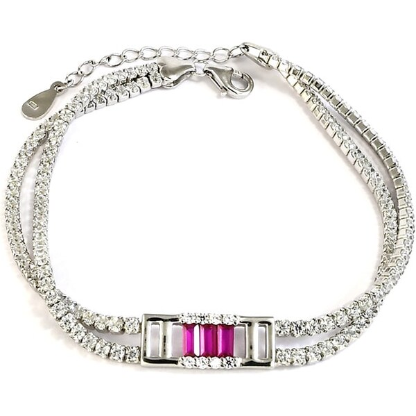 Strieborný náramok Glare 311 65302387