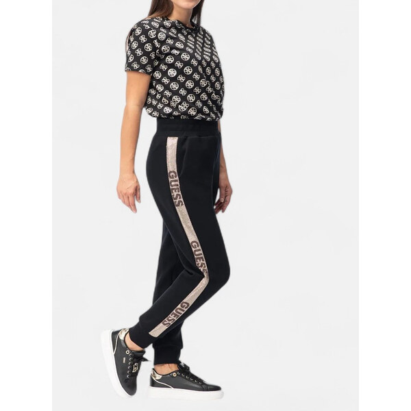 Dámské černé tepláky Guess Studs Logo M56374 65303713