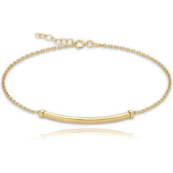 OLIVIE Zlatý náramok s tyčkou Au 585/1000 66614819