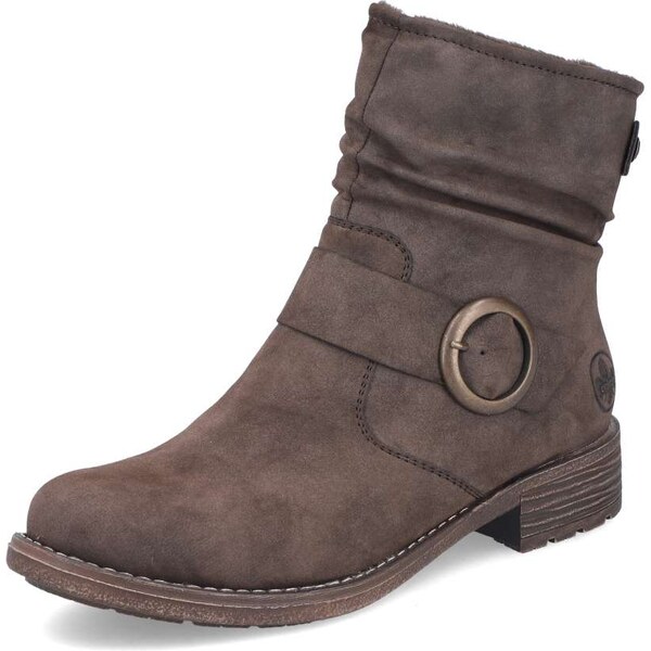 Dámska členková obuv RIEKER 79454-25 hnedá W5 65304260