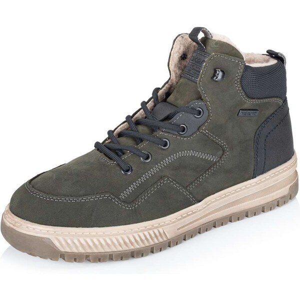 Pánska členková obuv RIEKER 38554-55 zelená W5 65304265