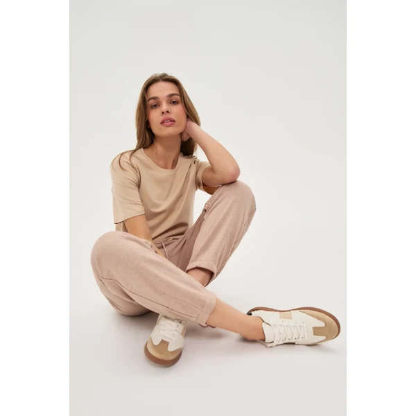 Marisse WOMENS JOGGING PANTS Z-DR-4800 L.BROWN MEL 65305906