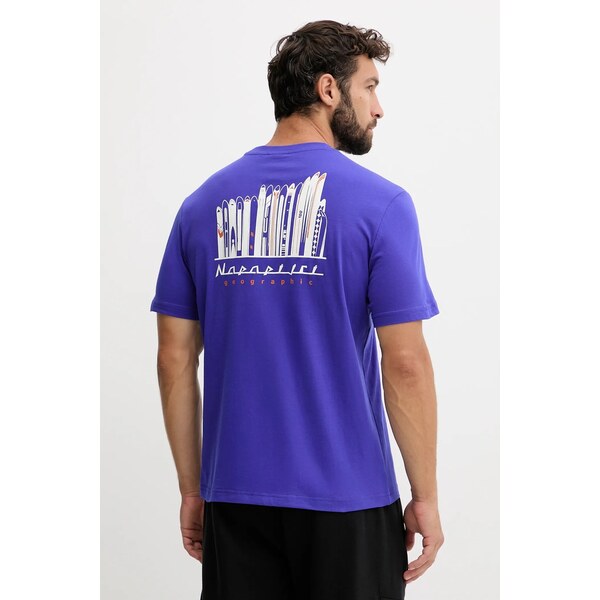 Bavlnené tričko Napapijri S-Guide 65306048