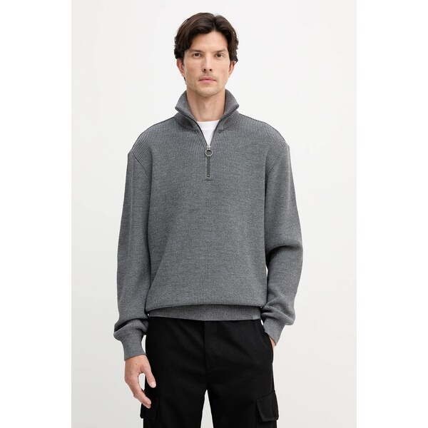 Sveter s prímesou vlny Paul&Shark 65306077