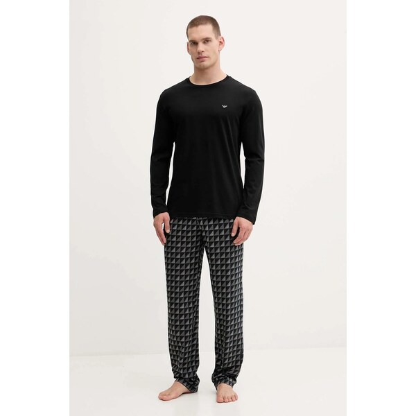 Bavlnené pyžamo Emporio Armani Underwear 65306160