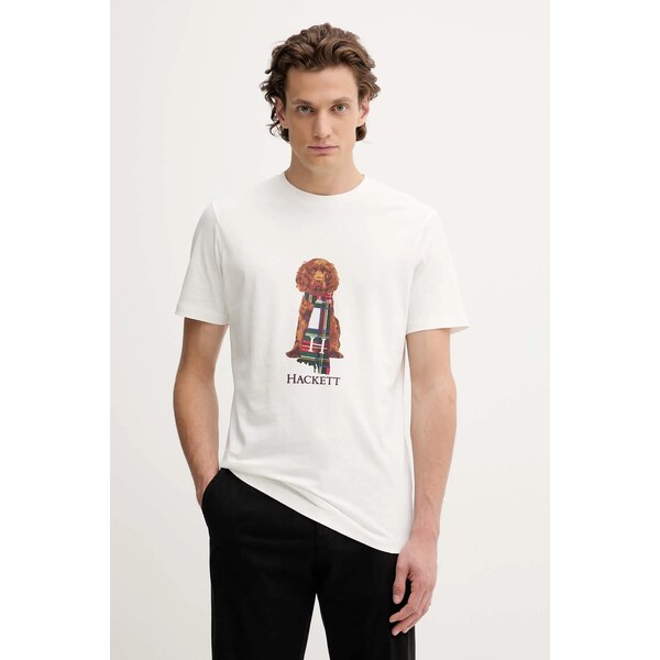 Bavlnené tričko Hackett London 65306051