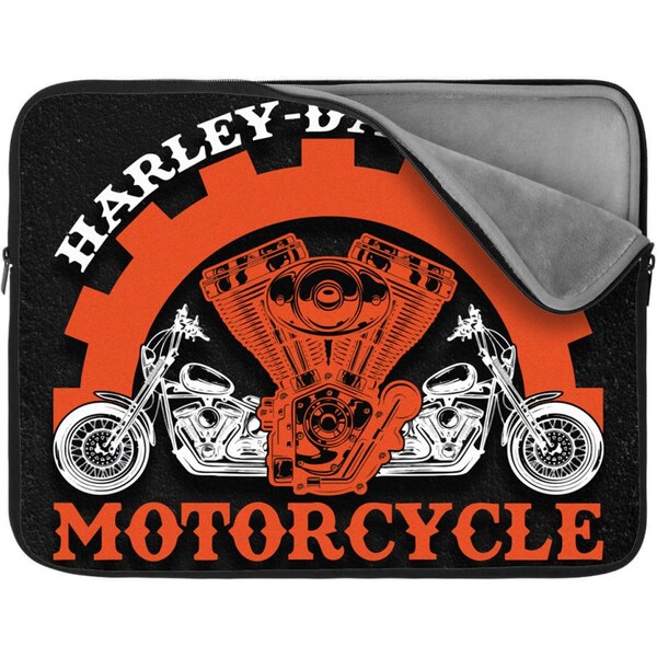 Sablio Obal na notebook Harley-Davidson motor Čierne pozadie 65424425