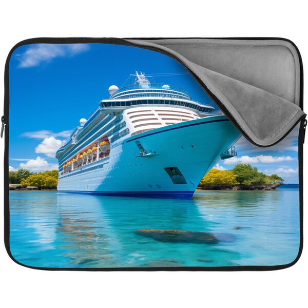 Sablio Obal na notebook Luxusná výletná loď v tropickom raji 65424489