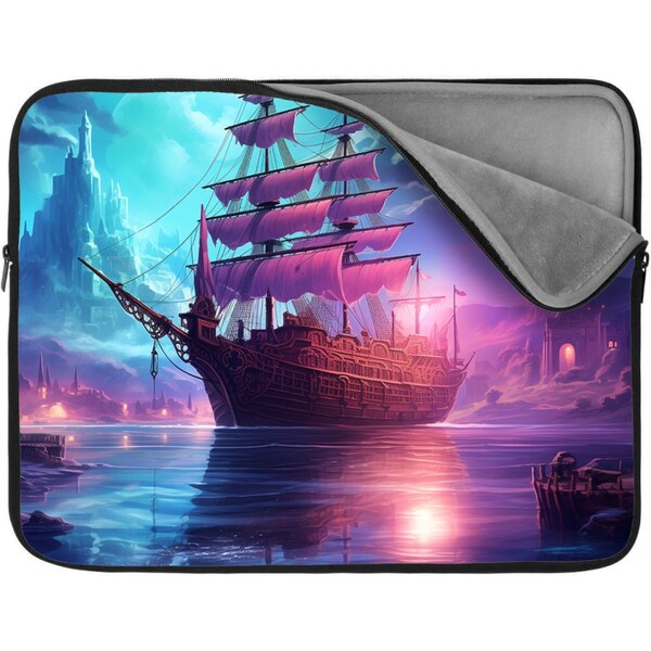 Sablio Obal na notebook Magická plachetnica pod mesiacom 65424488