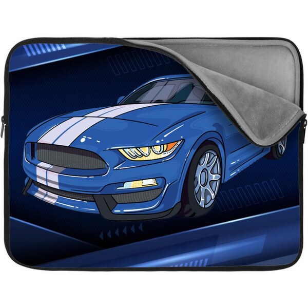 Sablio Obal na notebook Mustang Modré pozadie s pruhmi 65424433