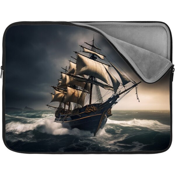 Sablio Obal na notebook Plachetnica v rozbúrených vodách 65424471