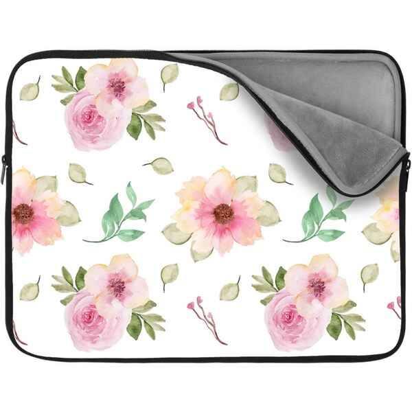 Sablio Obal na notebook Ružové kvety 65430173