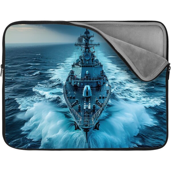Sablio Obal na notebook Vojnová loď prerážajúca oceán 65424448