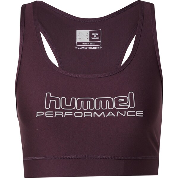 Hummel Športová podprsenka TE FUNDAMENTAL béžová / černicová 65874009