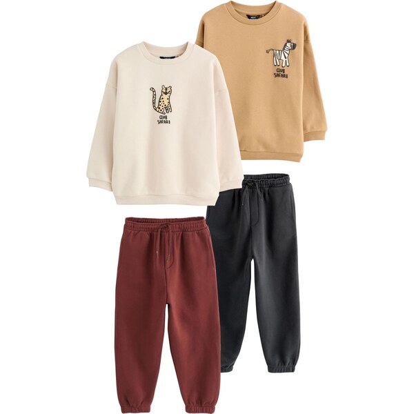 Next Set žltá / bordová / čierna / biela 65660435