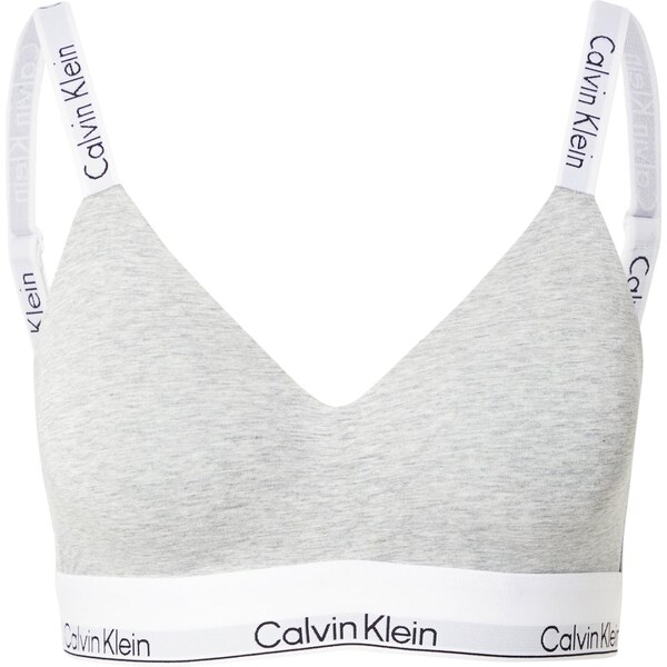 Calvin Klein Underwear Podprsenka svetlosivá / čierna / biela 65663499