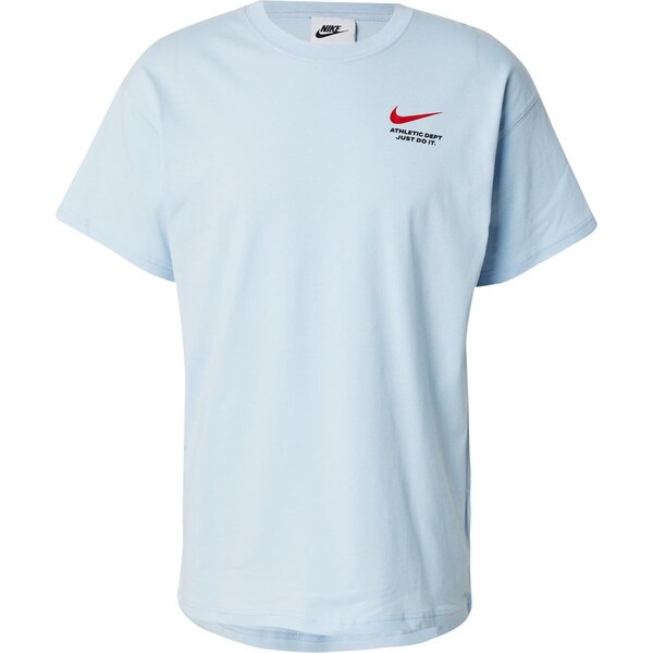 Nike Sportswear Tričko svetlomodrá / červená / čierna 65415255