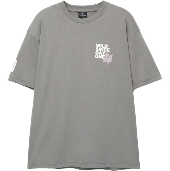 Pull&Bear Tričko sivá / orgovánová / biela 65475306