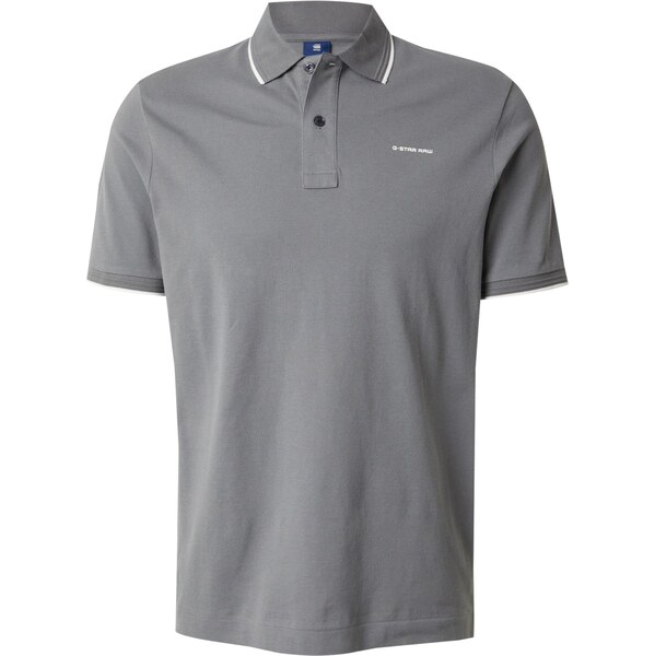 G-STAR Tričko sivá / biela 65310778