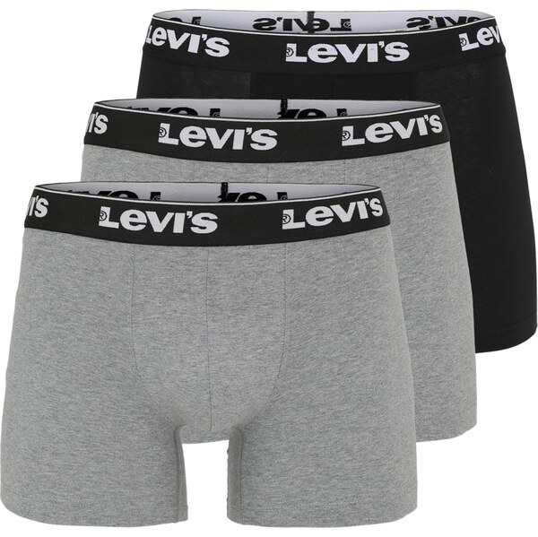 LEVIS Boxerky sivá / čierna 65311269